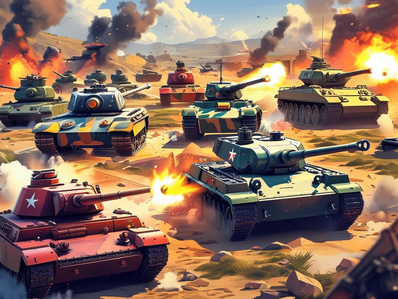 Tank Heroes - Tank Games， Tank Battle Now