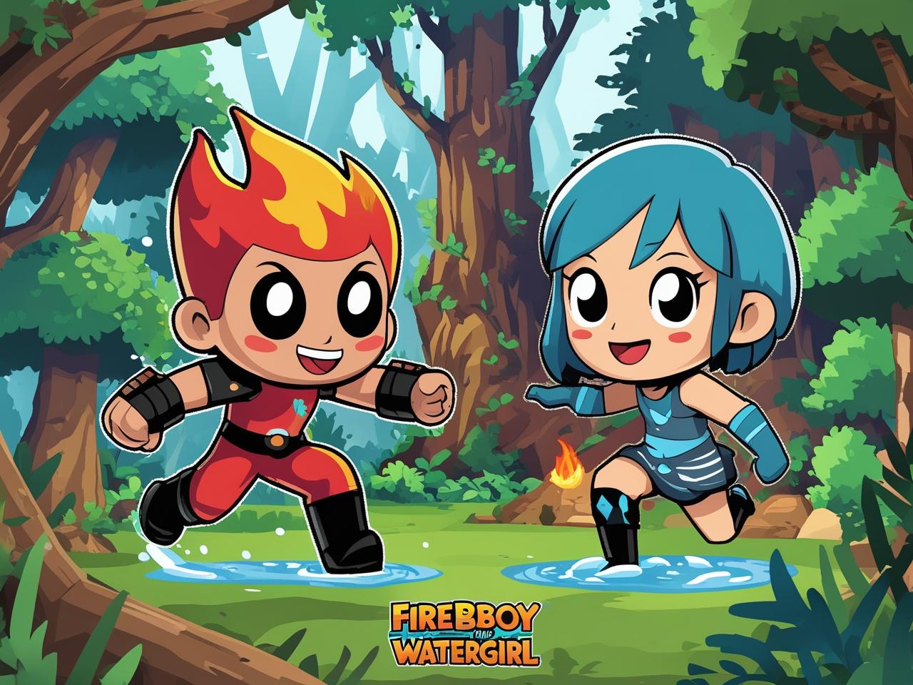 Unblocked Forest Fireboy And Watergirl