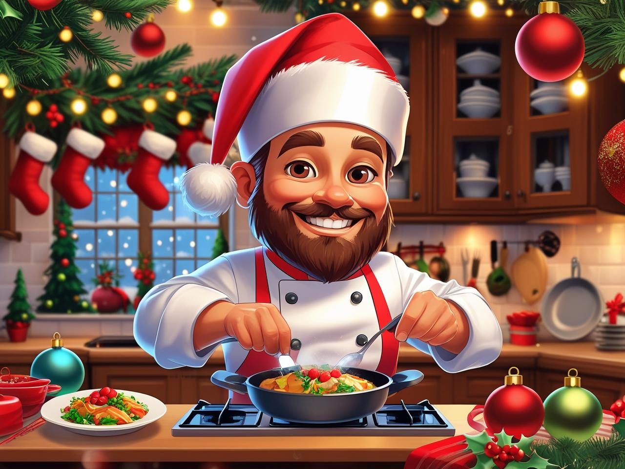 Christmas Cooking Chef